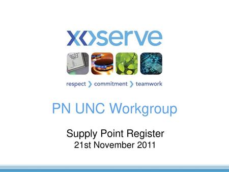 Supply Point Register 21st November 2011