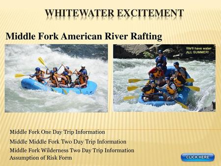 Whitewater Excitement