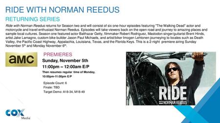 Ride with norman reedus
