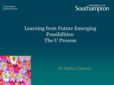 Learning from Future Emerging Possibilities: The U Process
