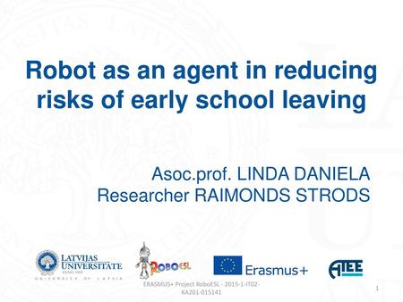 Asoc.prof. Linda Daniela Researcher Raimonds Strods
