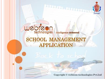 School Management Application