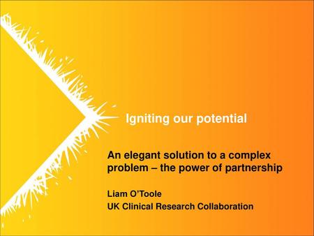 An elegant solution to a complex problem – the power of partnership