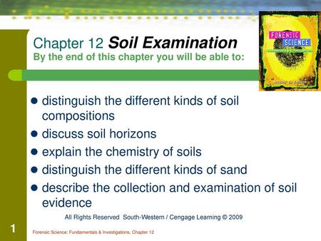 distinguish the different kinds of soil compositions