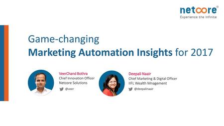 Marketing Automation Insights for 2017