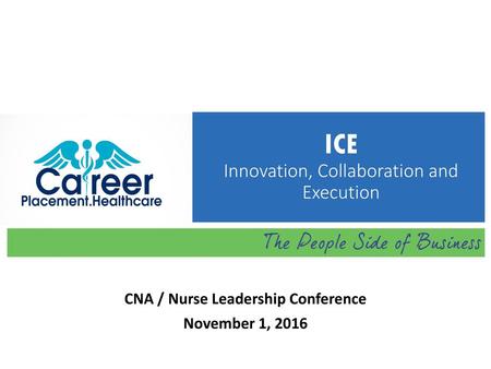 ICE Innovation, Collaboration and Execution