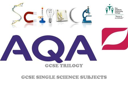 GCSE TRILOGY GCSE SINGLE SCIENCE SUBJECTS