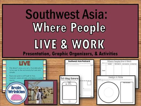 Presentation, Graphic Organizers, & Activities