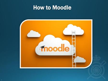 How to Moodle 1.