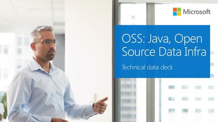 OSS: Java, Open Source Data Infra
