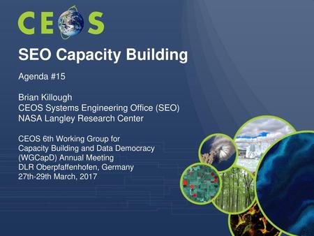 SEO Capacity Building Agenda #15 Brian Killough