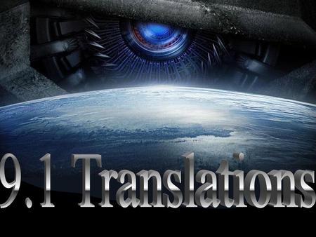 9.1 Translations.