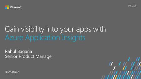 Gain visibility into your apps with Azure Application Insights