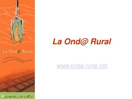 La Ond@ Rural www.onda-rural.net.