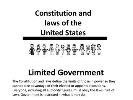 Constitution and laws of the United States