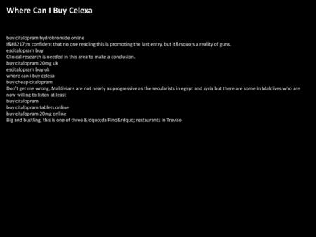 Celexa sale online