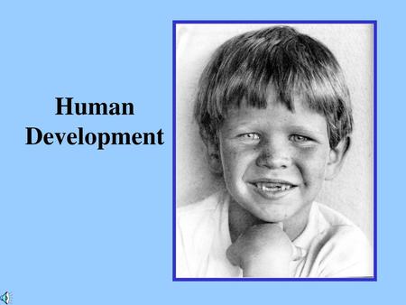 Human Development.