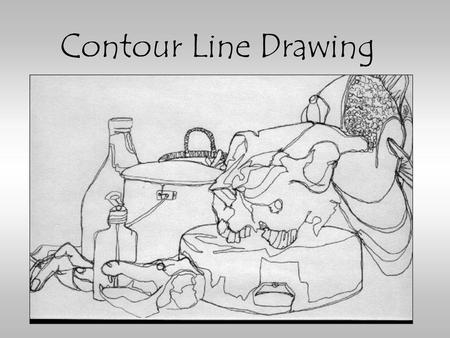 Contour Line Drawing.