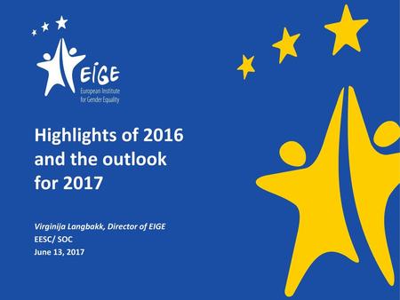 Highlights of 2016 and the outlook for 2017