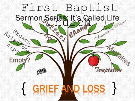 Sermon Series: It’s Called Life