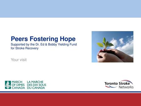 Peers Fostering Hope Supported by the Dr
