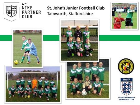 St. John’s Junior Football Club Tamworth, Staffordshire
