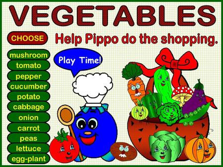 Help Pippo do the shopping.