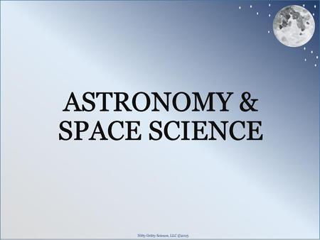 ASTRONOMY & SPACE SCIENCE