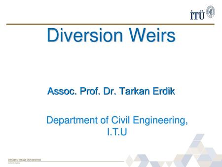 Assoc. Prof. Dr. Tarkan Erdik