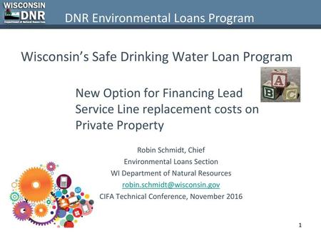 Wisconsin’s Safe Drinking Water Loan Program