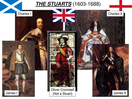 THE STUARTS ( ) Charles I Charles II Oliver Cromwell