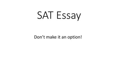 reflection essay ppt