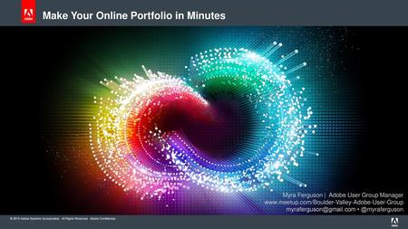 Make Your Online Portfolio in Minutes