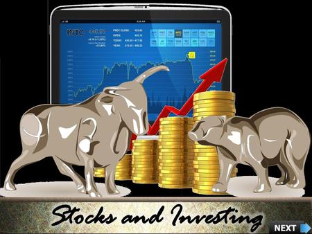 Stocks and Investing.