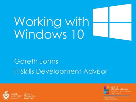 Gareth Johns IT Skills Development Advisor