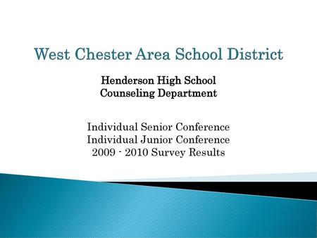 West Chester Area School District