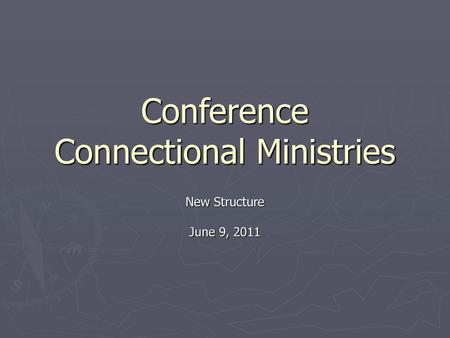 Conference Connectional Ministries