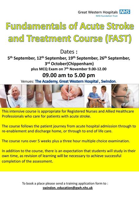 Fundamentals of Acute Stroke and Treatment Course (FAST)