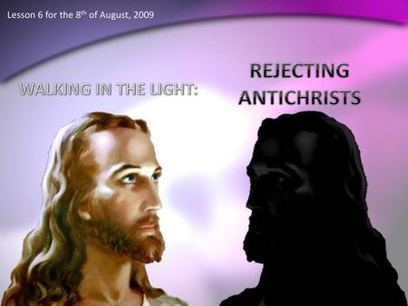 REJECTING ANTICHRISTS