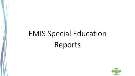 EMIS Special Education