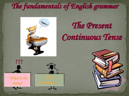 The fundamentals of English grammar