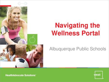 Navigating the Wellness Portal
