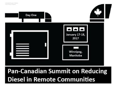 Today’s Objectives Create shared understanding of roles, responsibilities, and lived experiences related to diesel and remote communities Provide people.
