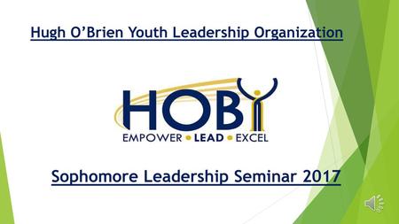 Hugh O’Brien Youth Leadership Organization