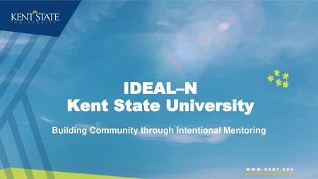 IDEAL–N Kent State University