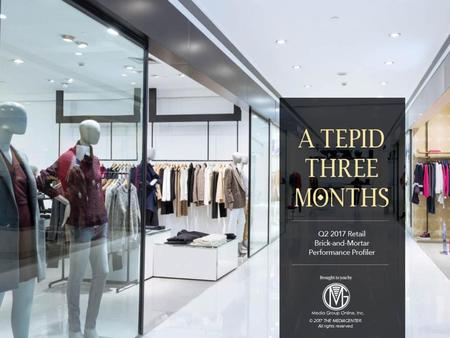 Stuck in a Rut Retail sales during Q were still relatively tepid, although April started the quarter with an 0.4% increase month-to-month, May.