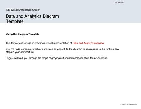 Data and Analytics Diagram Template