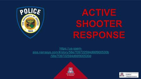 ACTIVE SHOOTER RESPONSE