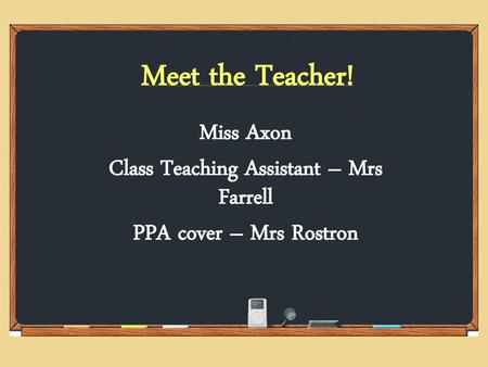 Class Teaching Assistant – Mrs Farrell