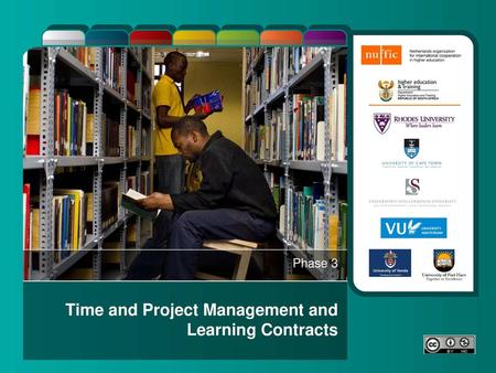 Time and Project Management and Learning Contracts